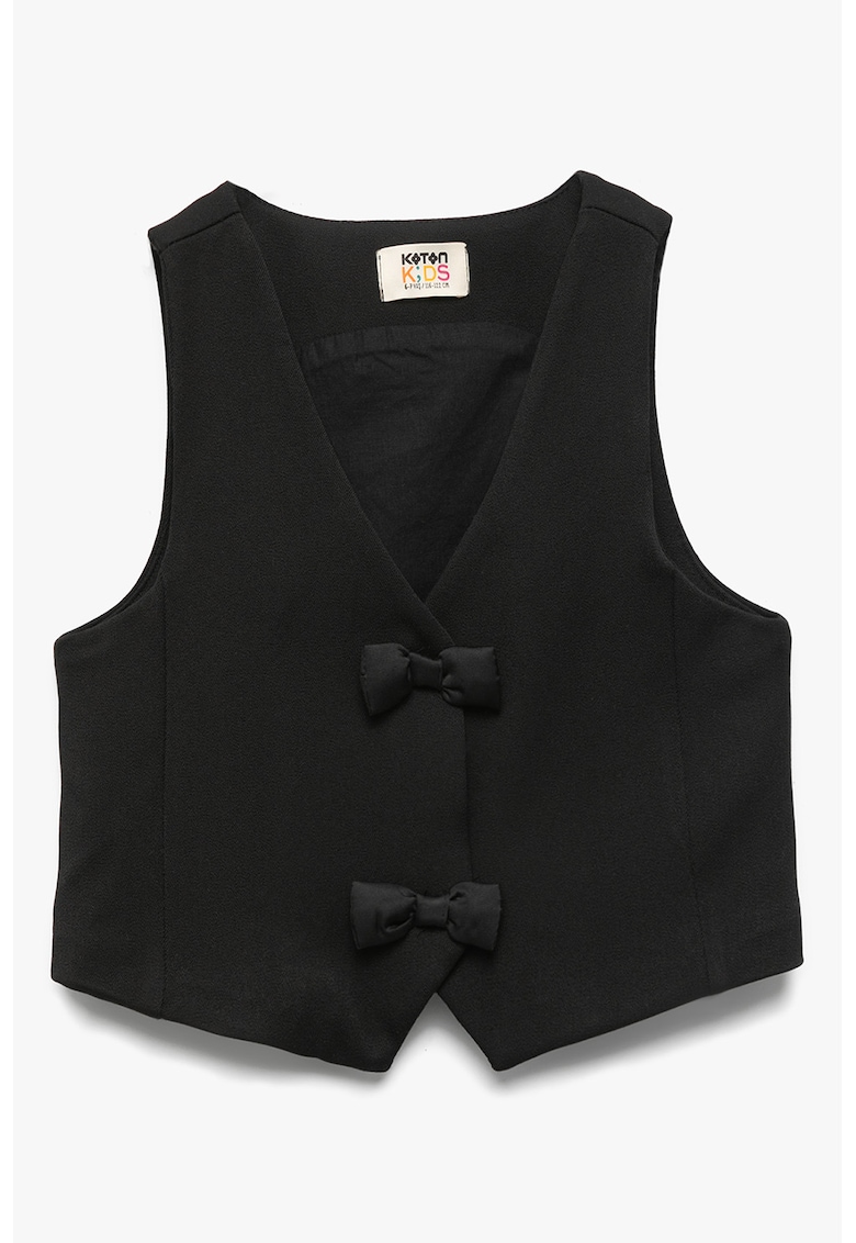 Vesta cu model uni si nasturi