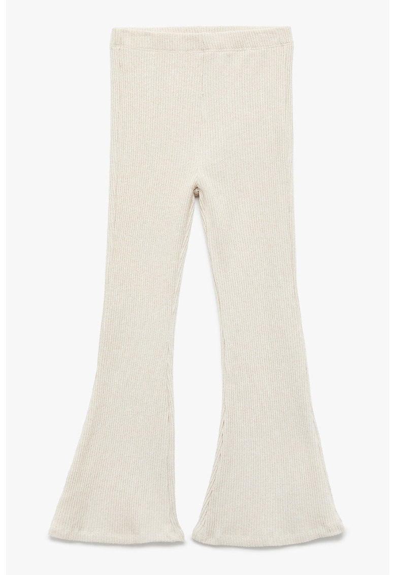 Pantaloni evazati si striati