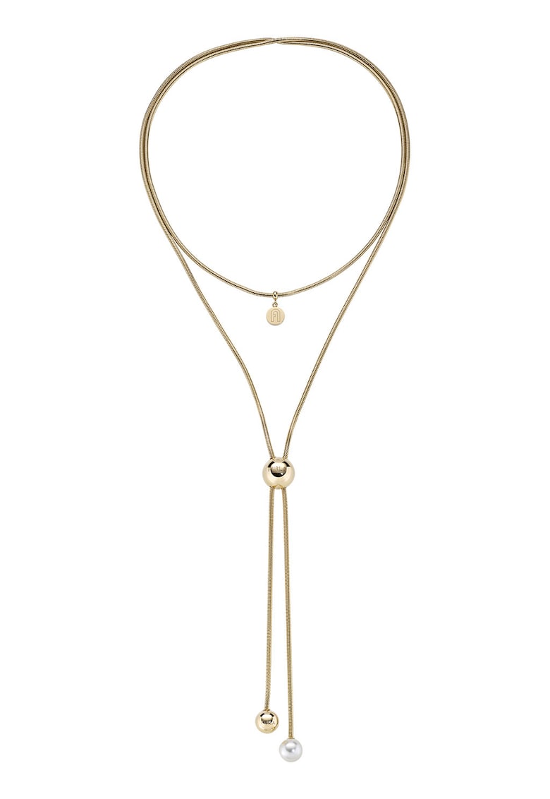 Colier stratificat placat cu aur de 14k Miasfera