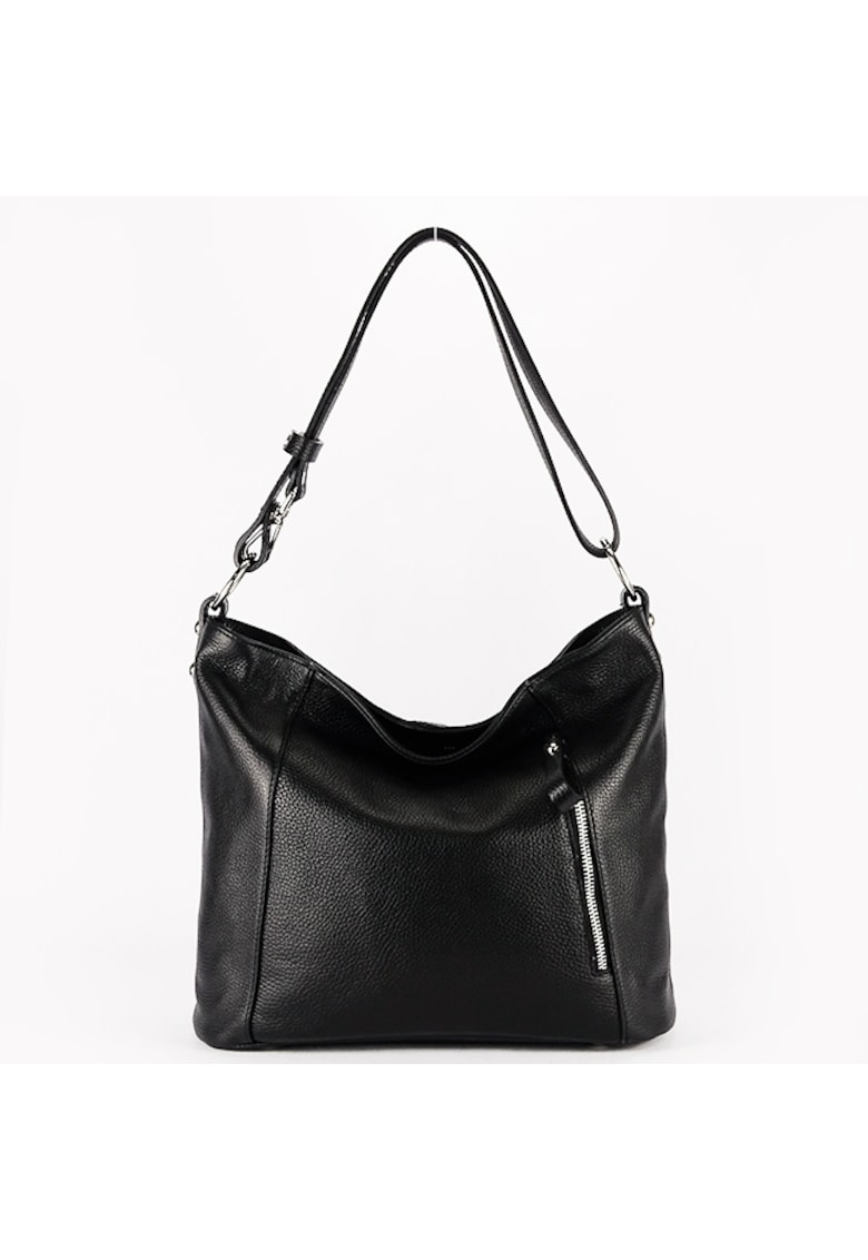 Geanta dama neagra din piele naturala 8913 131 18111