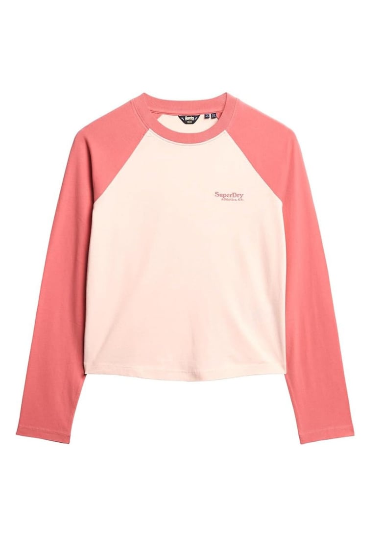 Bluza sport dama - SUPERDRY - Bumbac - Roz -