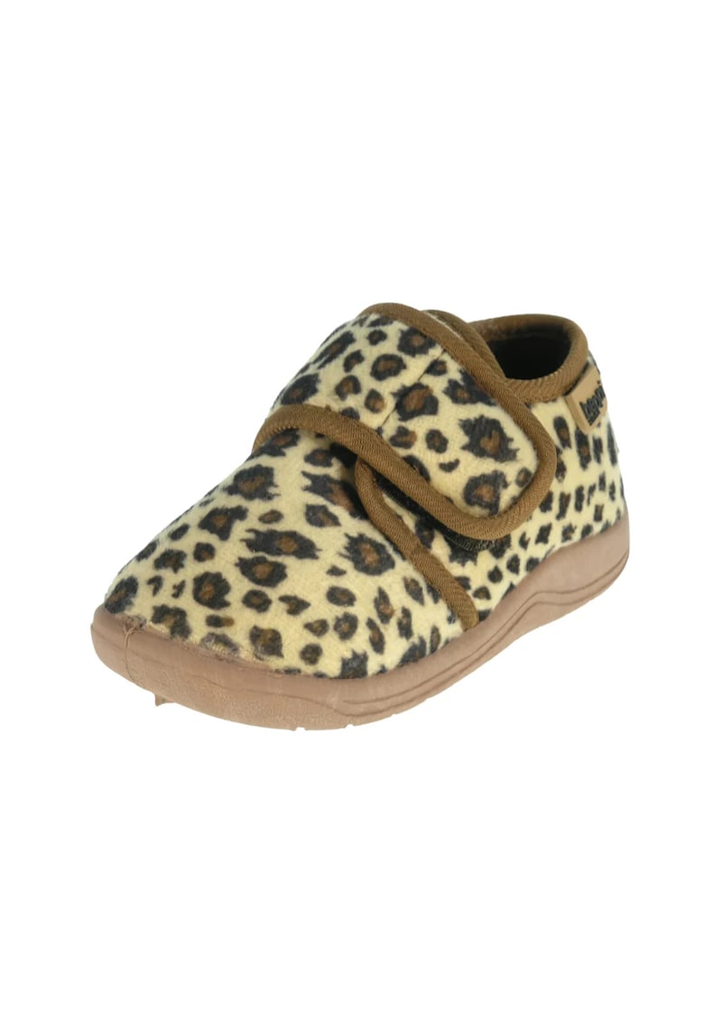 Pantofi interior cu aspect de leopard fete -  2136160