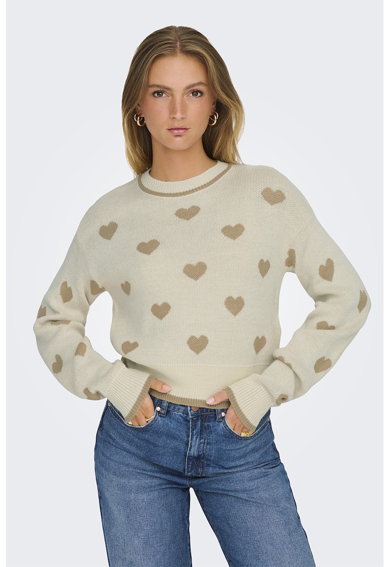 Pulover cu model si maneci cazute