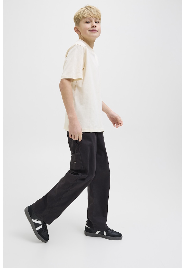 Pantaloni cu croiala dreapta - Negru