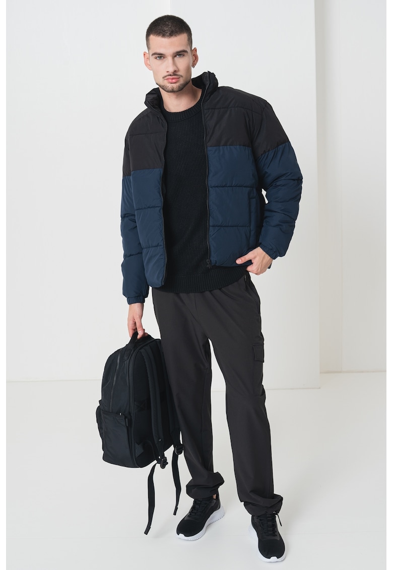 Jacheta cu vatelina si guler