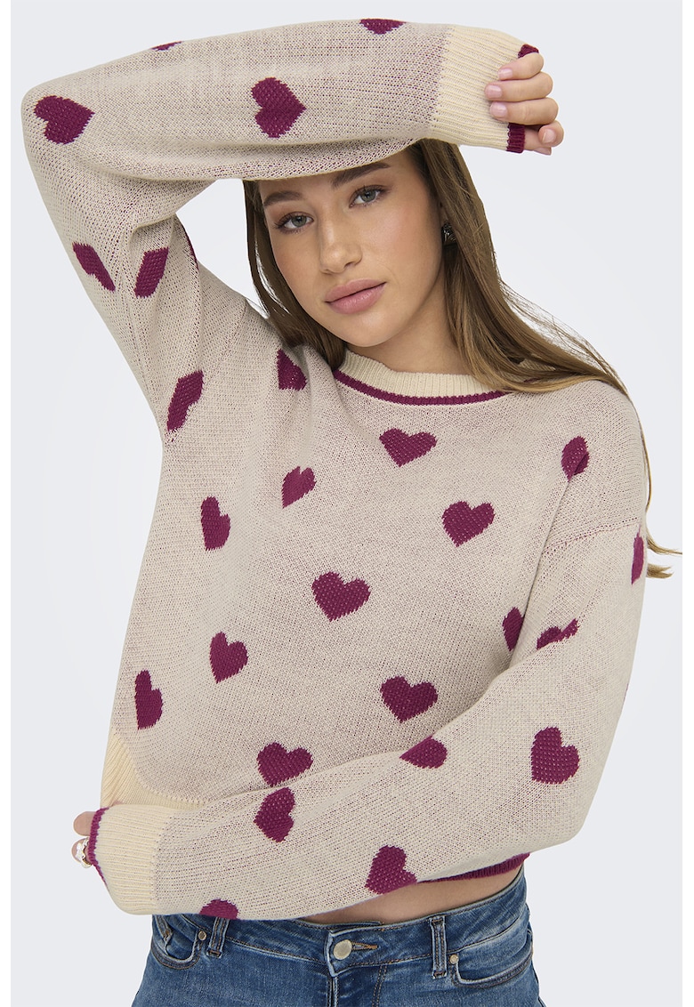 Pulover cu model si maneci cazute