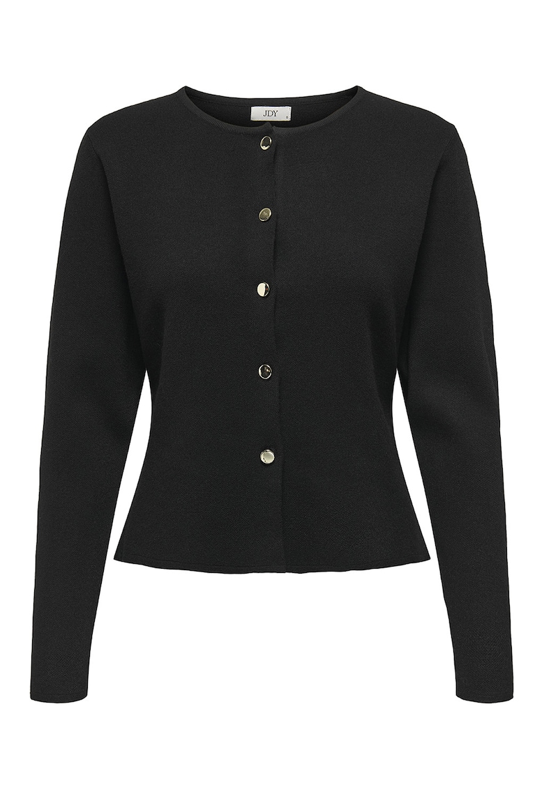 Cardigan slim fit cu capse