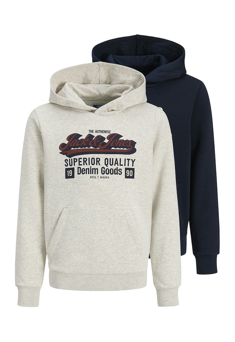 Set de hanorace cu logo - 2 piese