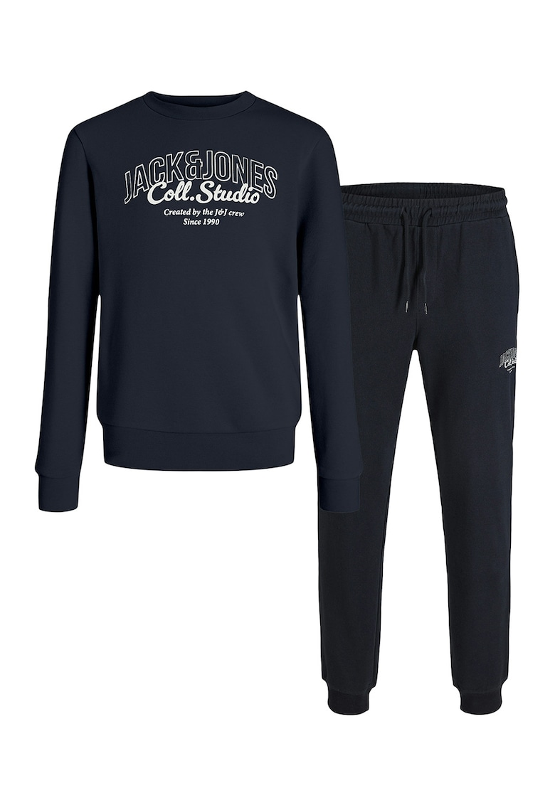 Set de bluza si pantaloni de trening din amestec de bumbac