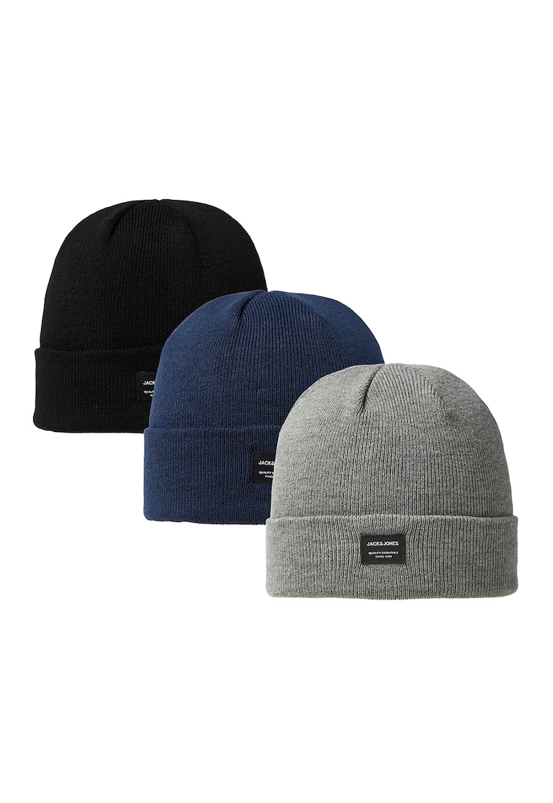 Set de caciuli tricotate fin - 3 piese