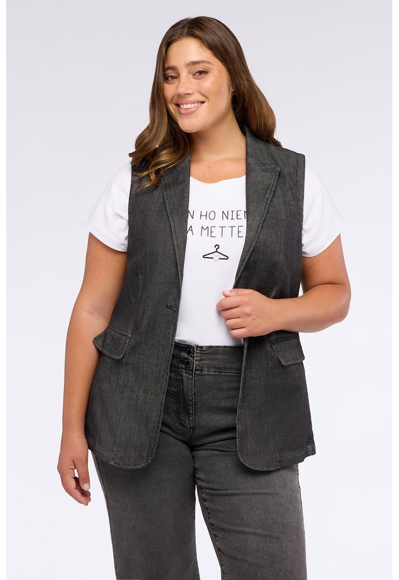 Vesta uni din amestec de bumbac