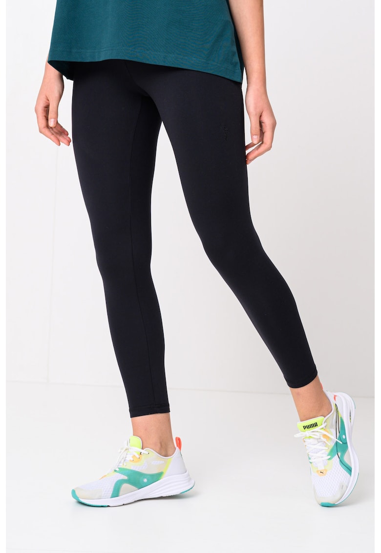 Colanti crop cu talie inalta