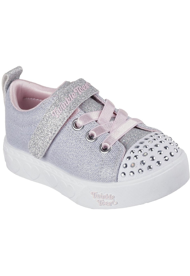 Pantofi sport copii Heart Steps - Shimmer Sweetie 314620N-GYPK Pantofi sport copii Heart Steps - Shimmer Sweetie 314620N-GYPK