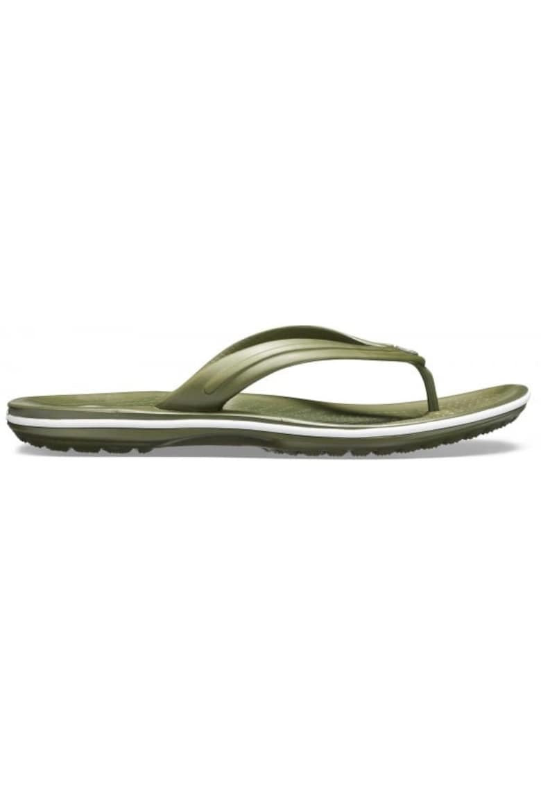 Slapi Crocband Flip 46-47 EU - M12 US Verde - Army Green/White
