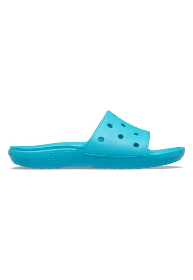 Papuci Classic Slide Iconic Crocs Comfort - US Albastru deschis - Digital Aqua