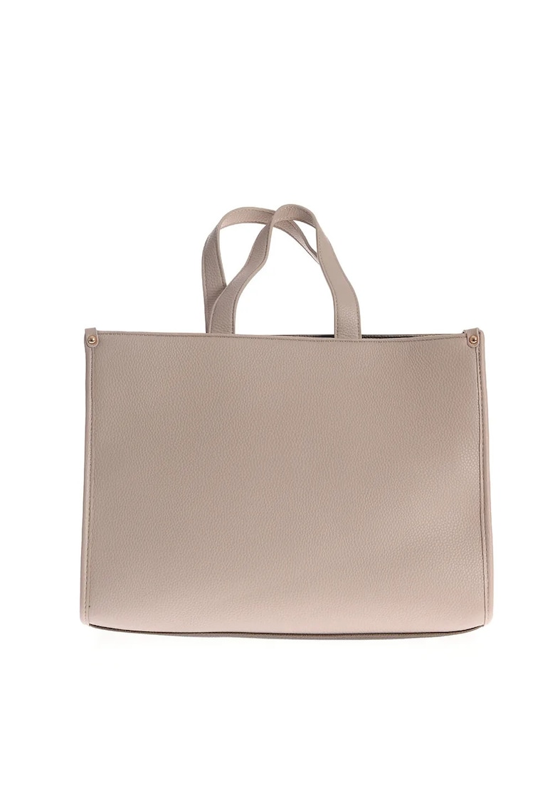 Geanta tote bej din piele ecologica