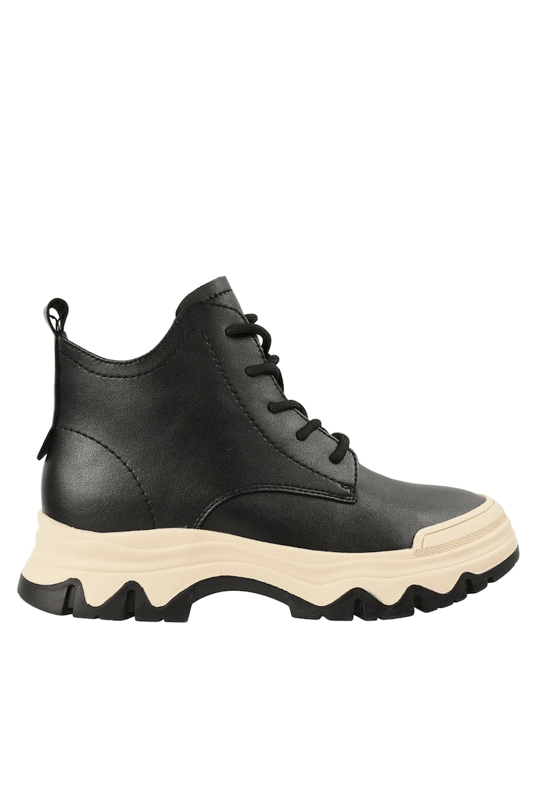 Ghete sport - dama - VA70021A negru - piele naturala - Negru