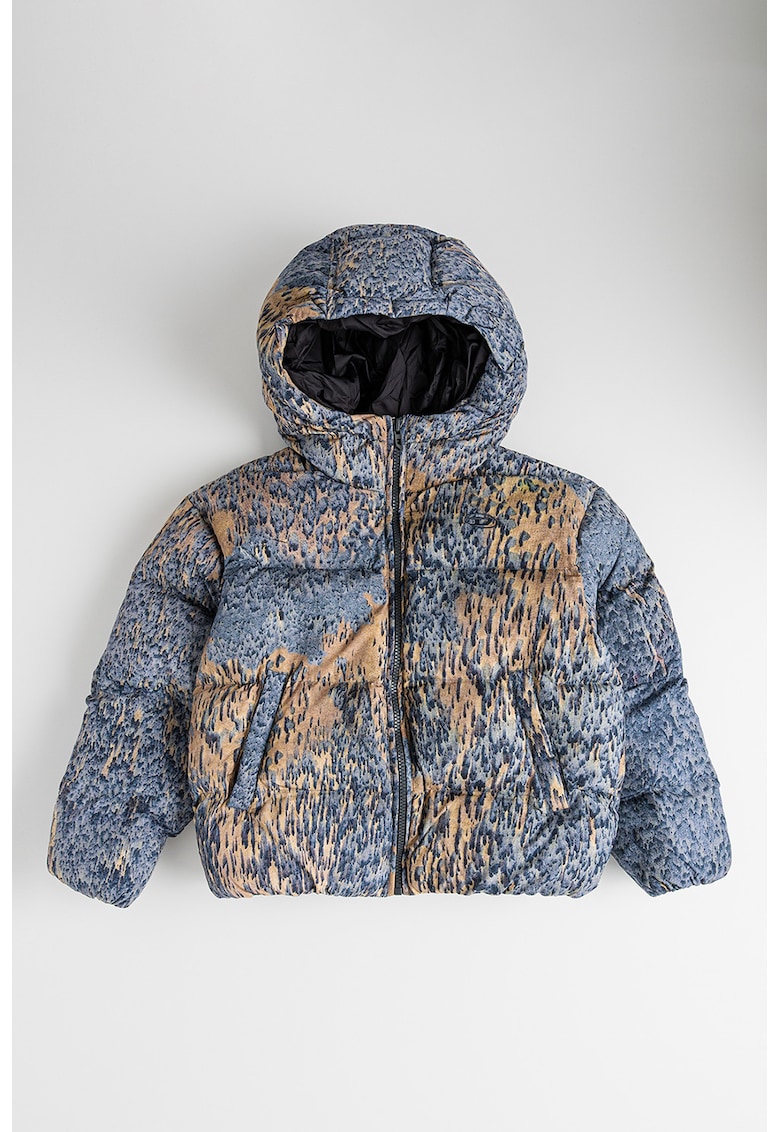 Geaca din nailon cu gluga