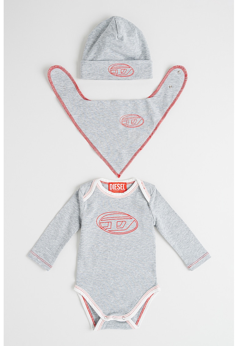 Set de body cu logo - caciula si bandana Sissy