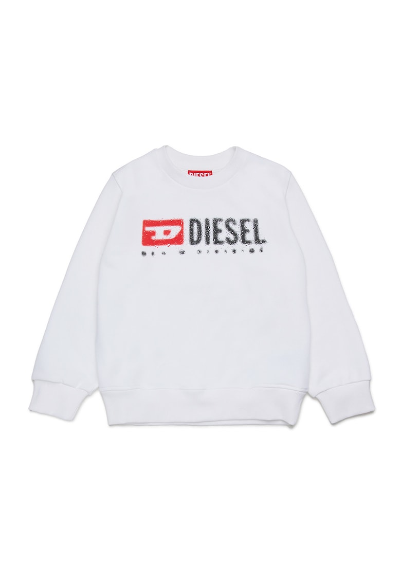 Bluza de trening din amestec de bumbac cu imprimeu logo