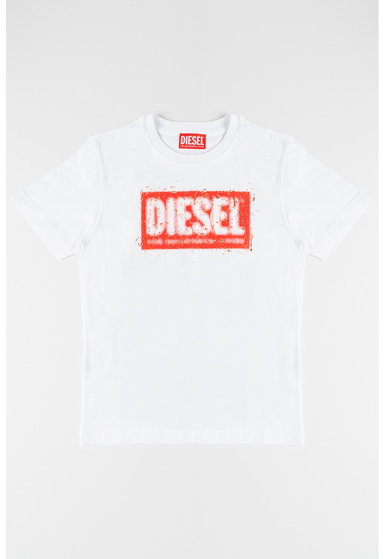 Tricou cu imprimeu logo pe partea din fata