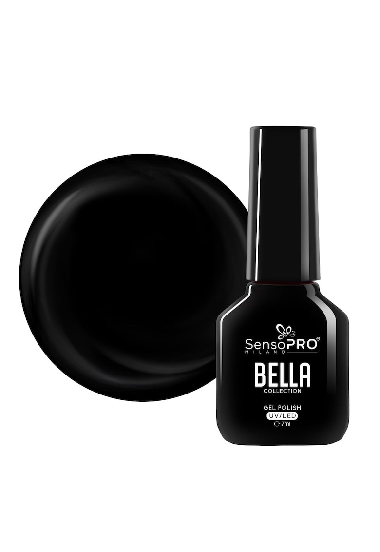 Oja Semipermanenta BELLA Collection - Black Elegance - 7ml