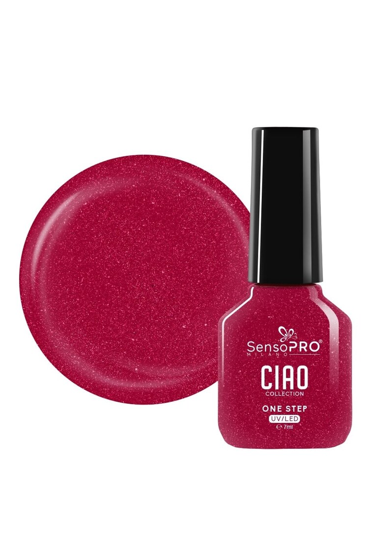 Oja Semipermanenta One Step CIAO Collection - Fuchsia Glow 7ml