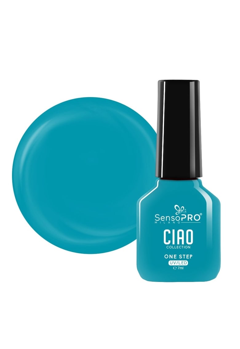 Oja Semipermanenta One Step CIAO Collection - Celestial Teal 7ml
