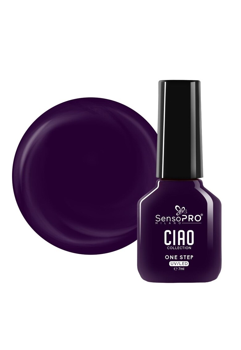 Oja Semipermanenta One Step CIAO Collection - Midnight Violet 7ml