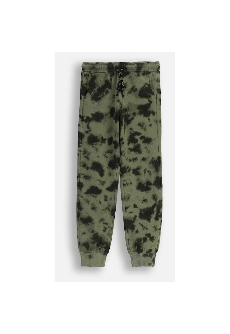 Pantaloni de trening cu model camuflaj