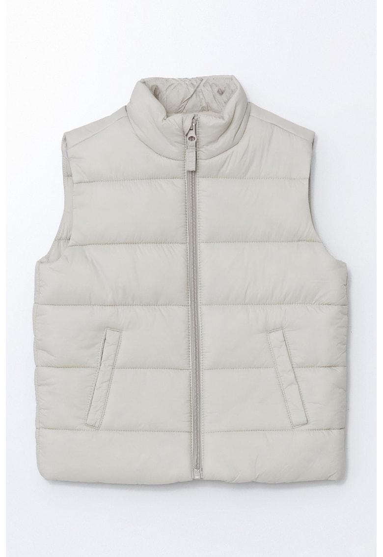 Vesta cu vatelina si buzunare laterale Vesta cu vatelina si buzunare laterale