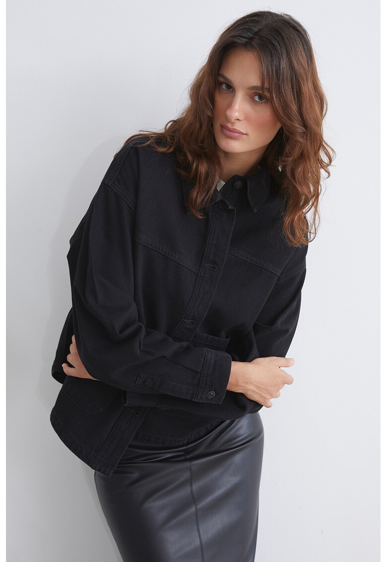 Camasa lejera din denim