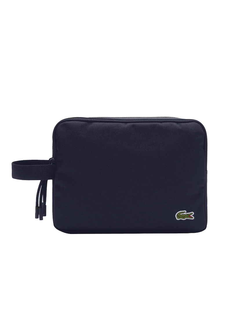 Lacoste Etui cu detaliu logo - Albastru inchis