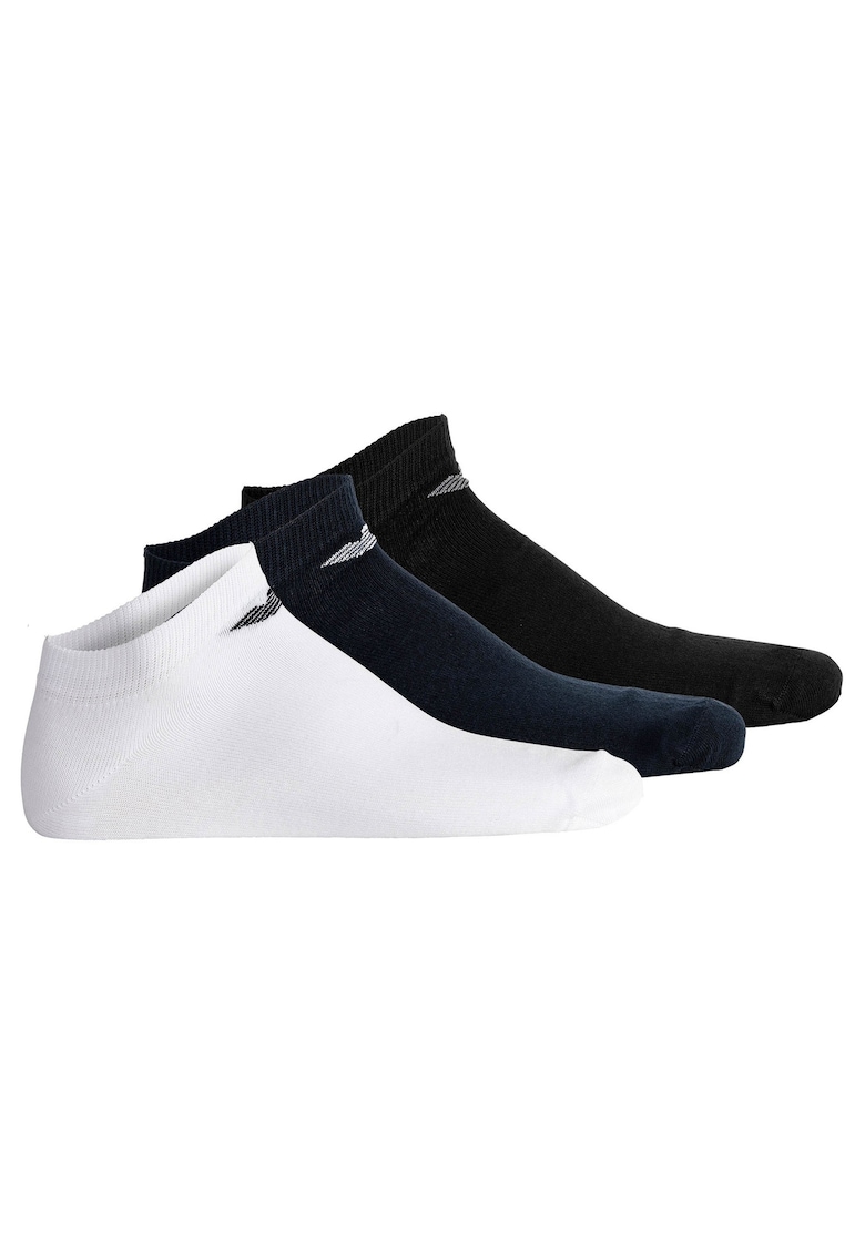 Set de sosete pana la glezna cu logo - 3 perechi