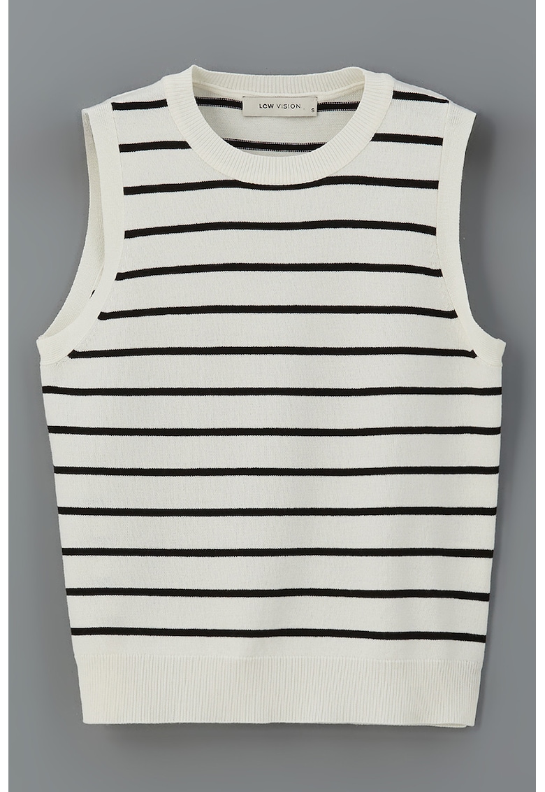 Top slim fit tricotat fin