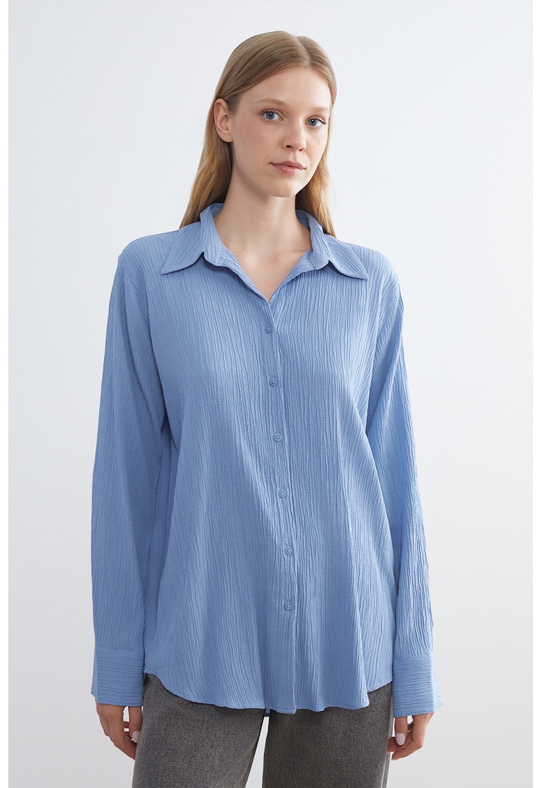 Camasa uni cu nasturi