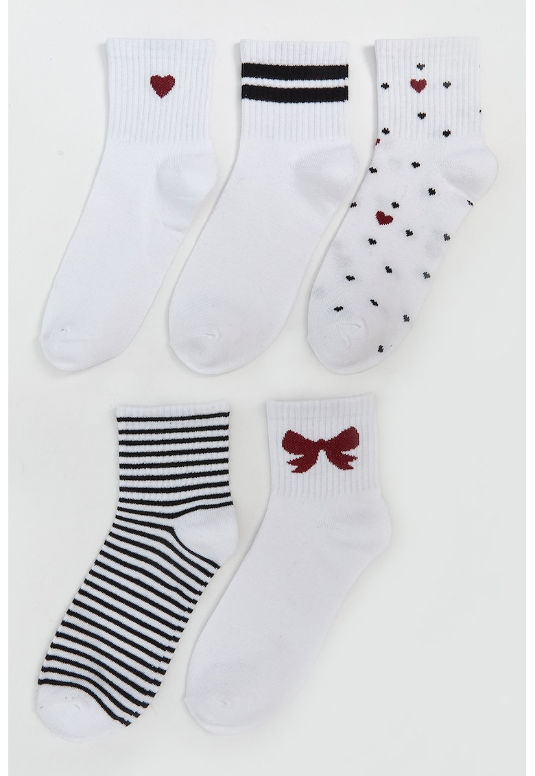 Set de sosete scurte - 5 perechi