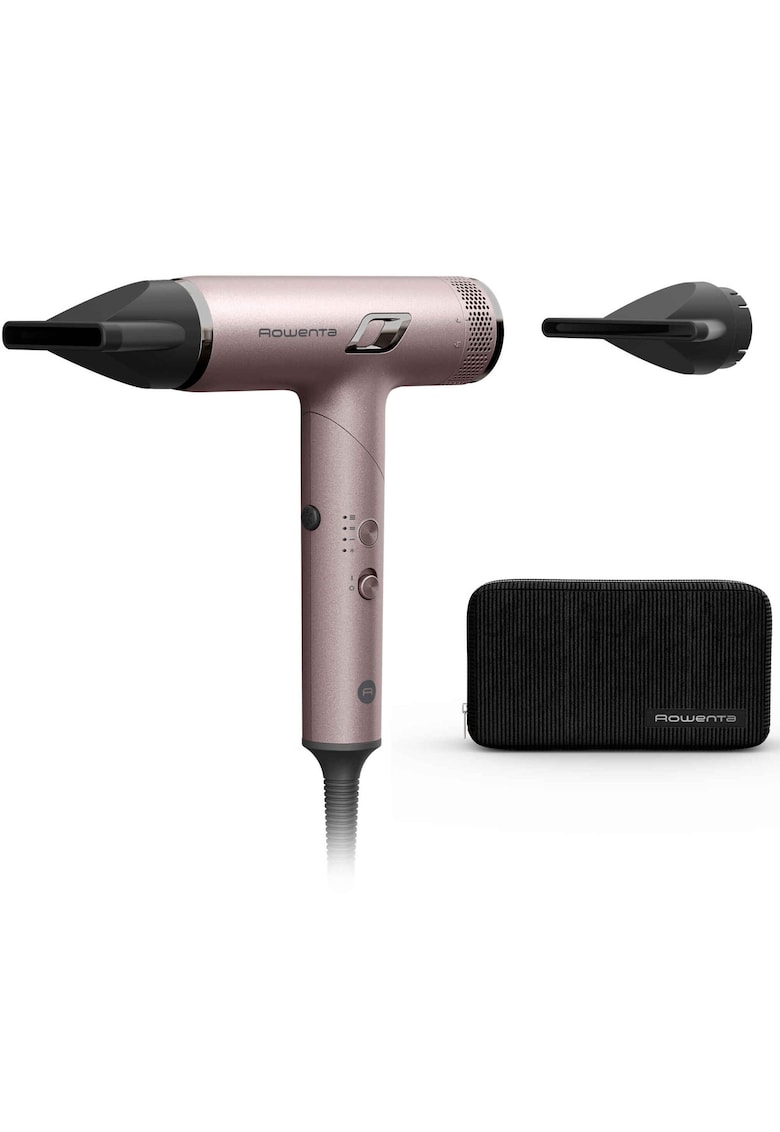 Uscator de par compact Nano HY8140F0 - 1700W - 3 trepte de viteza si temperatura - duza de concentrare - difuzor pentru volum - generator de ioni - functie flux de aer rece - grilaj detasabil - perie de curatare inclusa