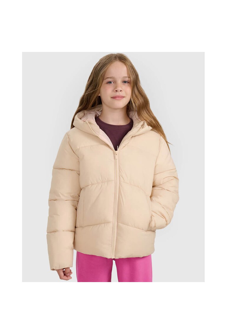 Geaca Down 615 - bej - fete