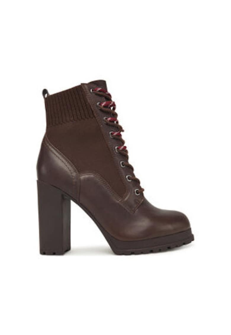 Botine dama - piele naturala - maro