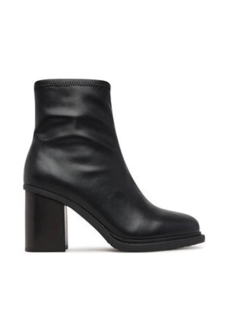 Botine dama -  piele ecologica