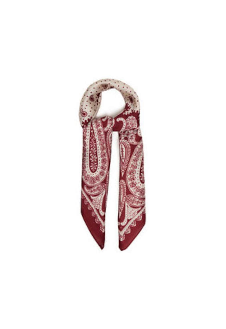 Esarfa dama -  rosie - material sintetic - universala