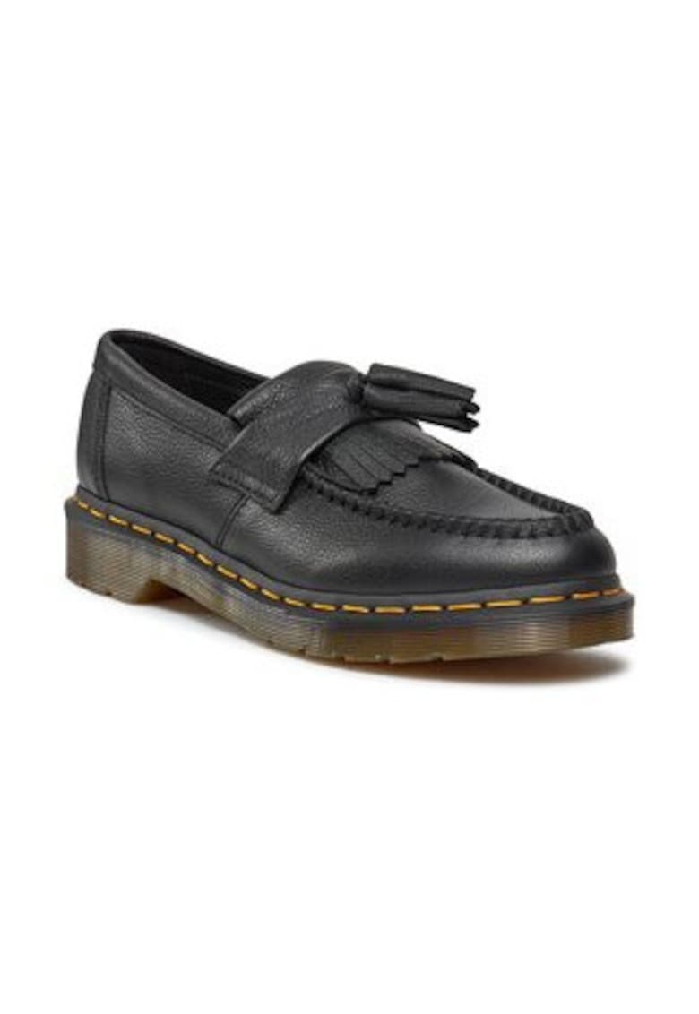 Mocasini dama piele naturala - negru -