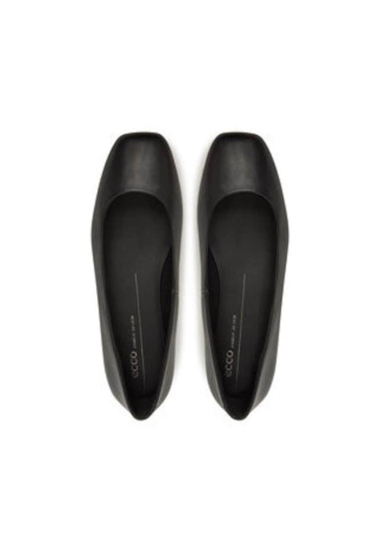 Balerini dama piele naturala - negru Balerini dama piele naturala - negru