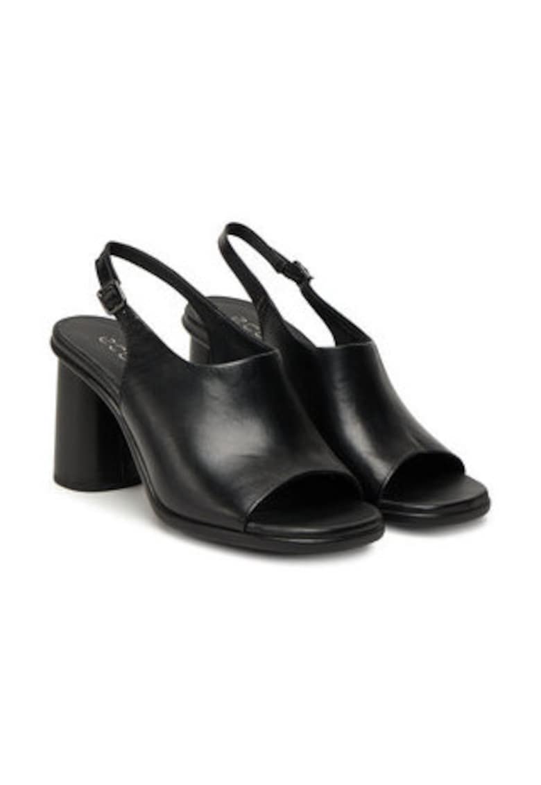 Sandale de dama - 305352729 - piele naturala - negru