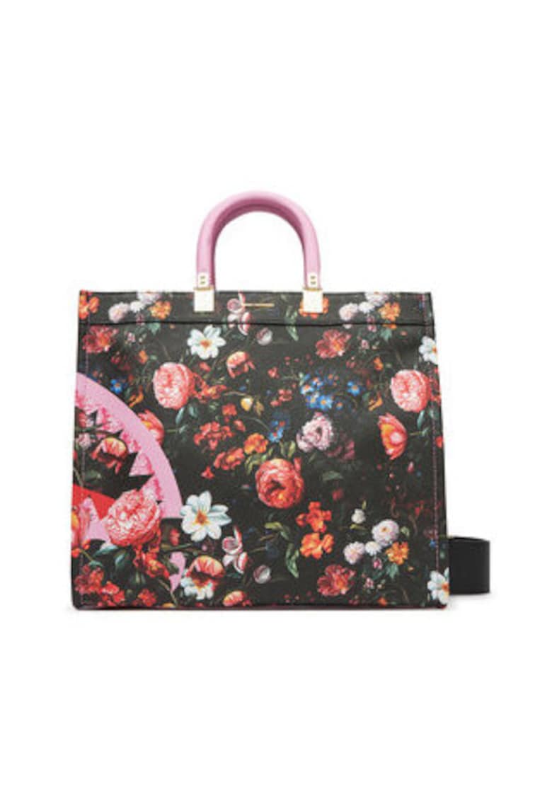 Geanta dama - 305550835 - piele ecologica - multicolor