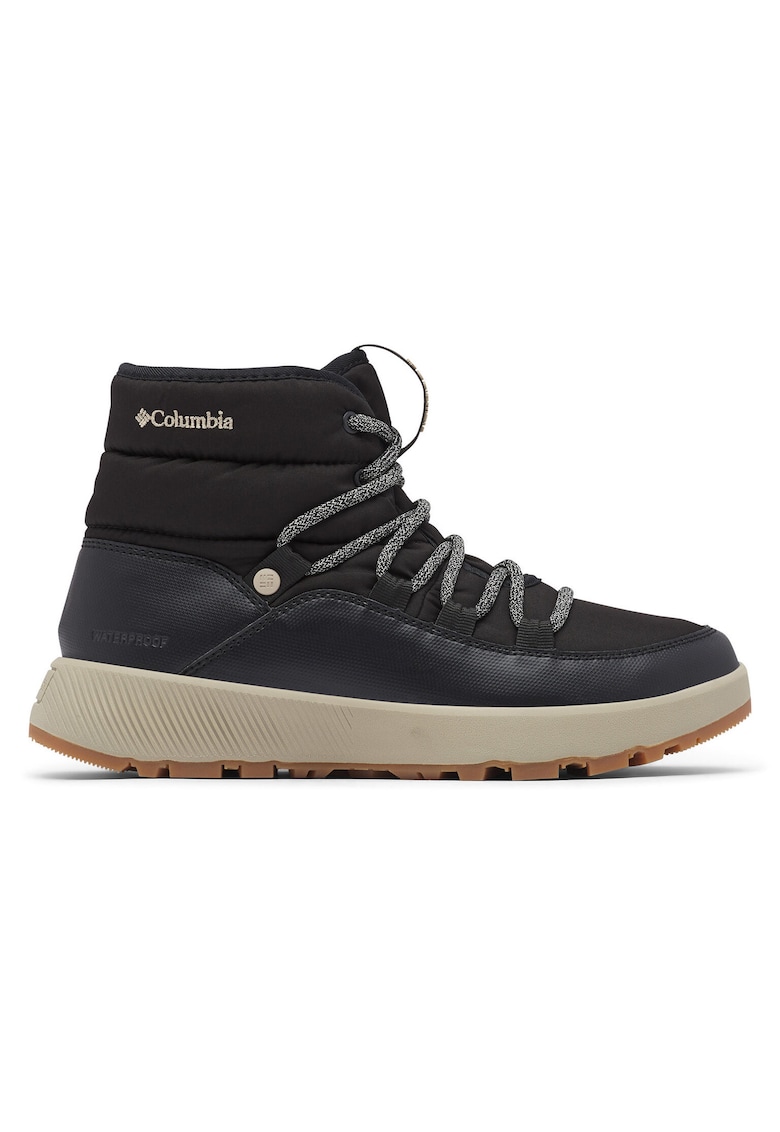 Ghete de zapada pentru femei -  303982096 - material textil - negru