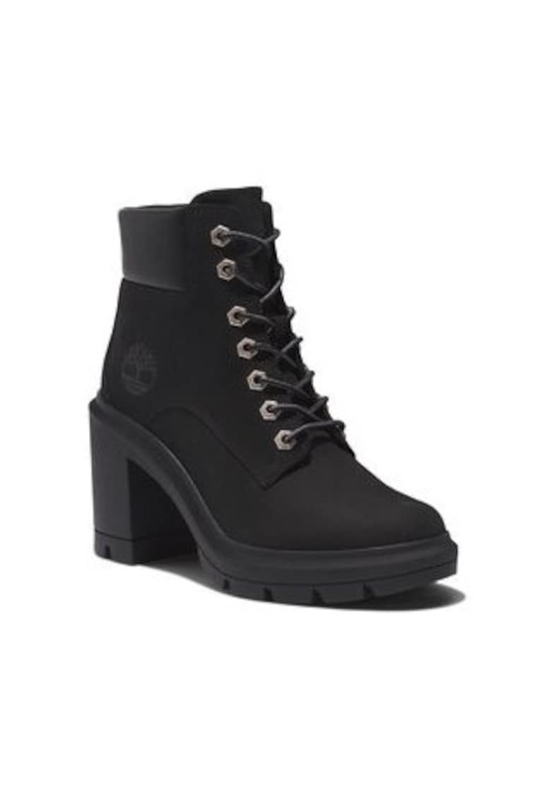 Botine dama - piele naturala - negru
