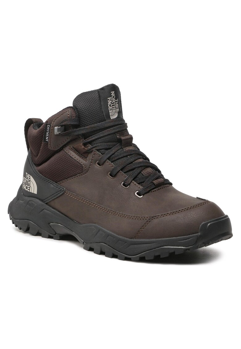 Ghete de trekking - piele ecologica - maro - impermeabile - talpa aderenta Ghete de trekking - piele ecologica - maro - impermeabile - talpa aderenta