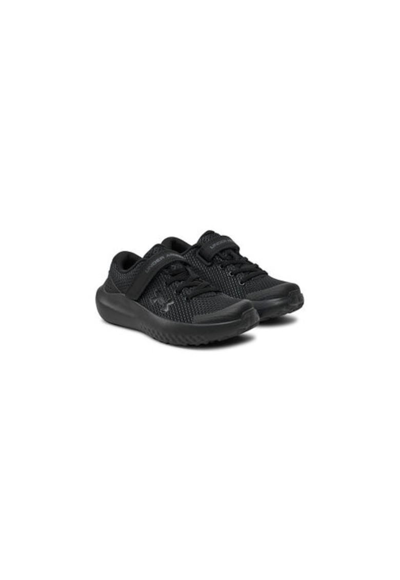 Pantofi sport copii -  alergare - negru - material textil